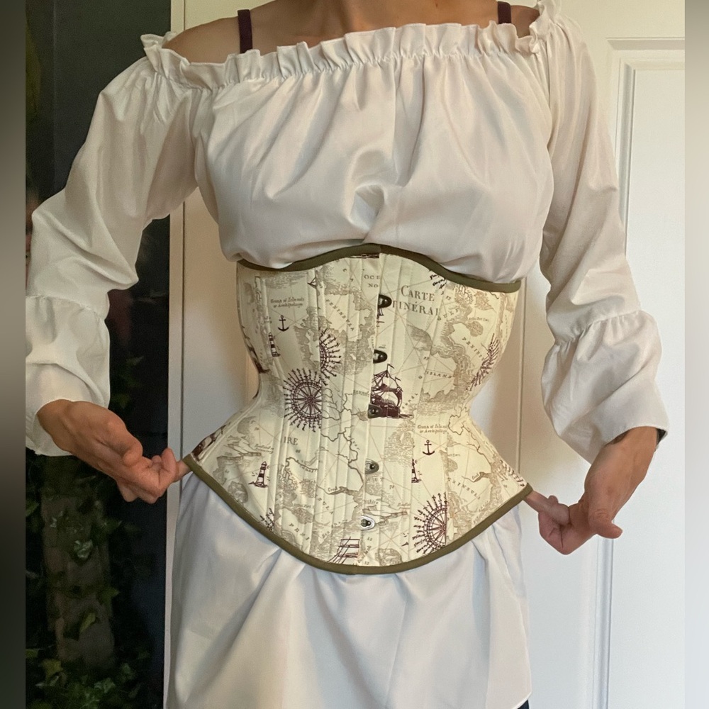 Timeless Trends steampunk pirate underbust corset